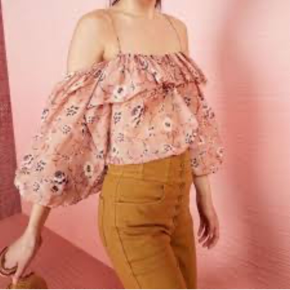 Ulla Johnson pink blouse xs